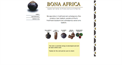 Desktop Screenshot of africaart.co.za